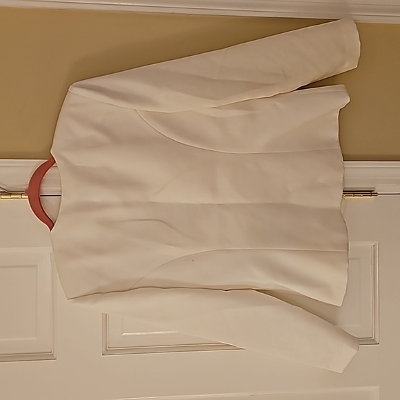 ALEX EVENINGS black and white jacket with crystal buttons, size 8 - Picture 5 of 5